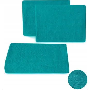 Ručník Ručník DO KOUPELE , bavlna, tyrkysová / POLSKÝ