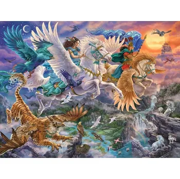 RAVENSBURGER Puzzle Vzduchem na Pegasovi 2000 dílků