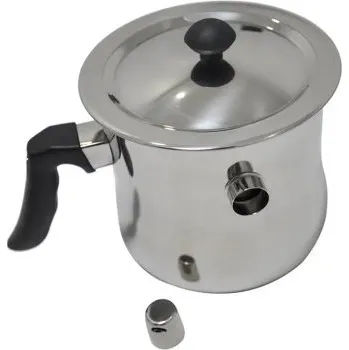 Vařák na vosk - 1,4 l - ušlechtilá ocel / plast