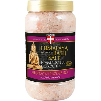 Koupelová sůl PALACIO Himalájská meditační koupelová sůl, růžová, 1200 g