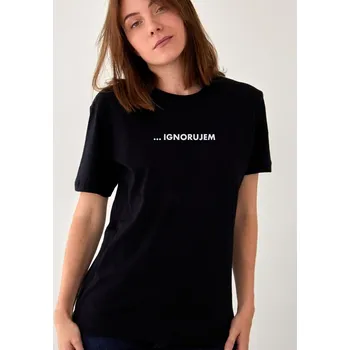 Dámské tričko Moderní dámské VSB tričko ...IGNORUJEM, VELIKOST S