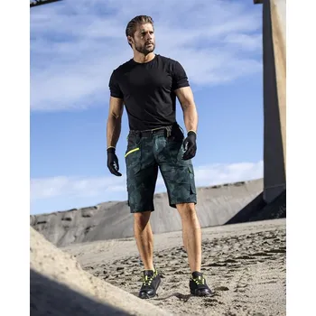 pracovní kraťasy ARDON Kraťasy CREATRON H6635/56 56 Regular Zelená odstíny