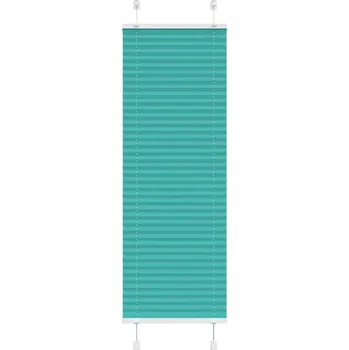 Roleta Plisovaná roleta Benzínová zelená 55x100 cm Šířka látky 54,4 cm