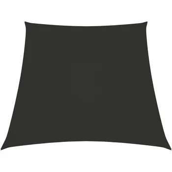 Markýza Stínicí plachta oxfordská látka lichoběžník 2/4 x 3 m hnědá