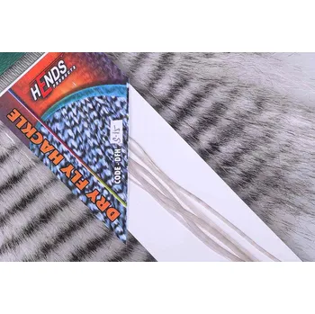 Umělá nástraha HENDS DRY FLY HACKLE - ŠEDÁ SVĚTLÁ DFH15 Velikost: S - hook 16-20