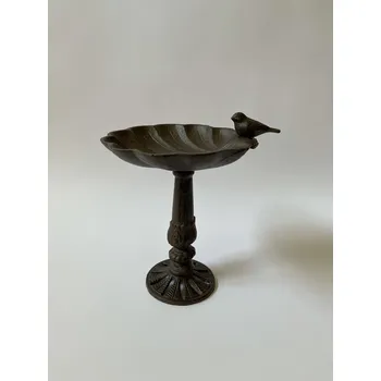 Krmítko pro ptáka ZAHRADNÍ LITINOVÉ PÍTKO PRO PTÁKY 25 cm