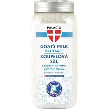 Koupelová sůl PALACIO Kozí mléko koupelová sůl, 900 g