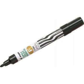 Tradiční FIX VODĚODOLNÝ F plnitelný ČERNÝ permanentní popisovač Pilot