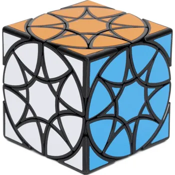 Hlavolam Dual-Star Wheel Cube Calvin’s Puzzle Černá s nálepkami