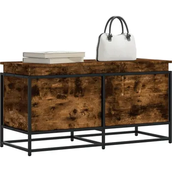 Úložný box Úložný box s víkem dub sonoma 100x40x51,5 cm kompozitní dřevo