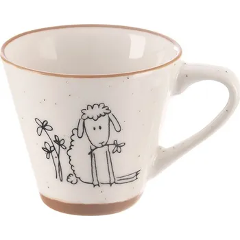 Hrnek porc. STATOK ovečka espresso 0,07 l SK, béžová