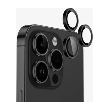 Unicorno ochranné sklo fotoparátu s aplikátorem iPhone 15 PRO, 15 PRO MAX black