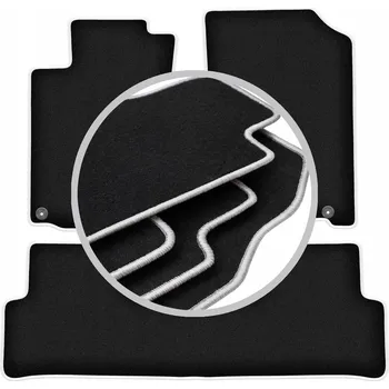 autokoberec Velurové autokoberce Wielganizator 3 ks