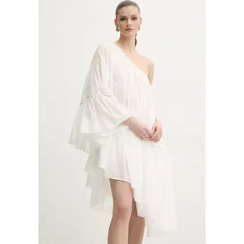 Dámské šaty Bavlněné šaty Simona Corsellini P25CPAB045 bílá 00X, vel. 36