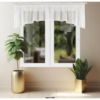 Záclona Fiona bílá 250 x 60 cm