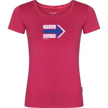 Oblečení a móda triko krátké dámské Progress AROMA KCT fuchsie