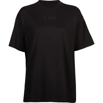 Dámské tričko Dámské triko Fox Womens Wordmark Oversized Premium Tee Black 31982-001 25/26