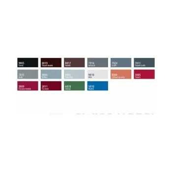 plechová krytina Plechová krytina taška Aria polyester lesk - 50m2, modrá