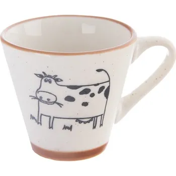 Hrnek porc. STATOK kráva espresso 0,07 l SK, béžová