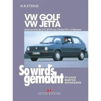 VW GOLF II von 9/83 bis 6/92, VW JETTA II von 2/84 bis 9/91 - Etzold, Hans-Rüdiger