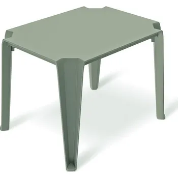 Konferenční stolek Zahradní konferenční stolek LOTTIES 77x59x56,5 cm zelený