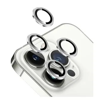 Unicorno ochranné sklo fotoparátu s aplikátorem iPhone 13 PRO, 13 PRO MAX silver