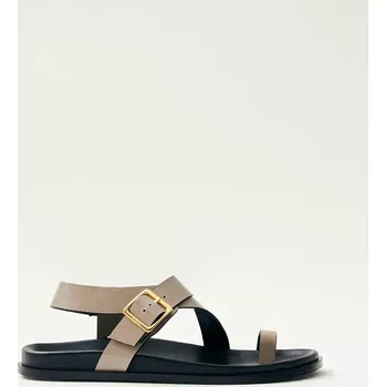 Dámské sandále Kožené sandály Alohas Siren S100740.02 béžová 08X, EUR 38