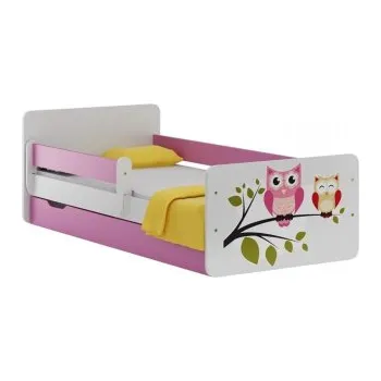 Dětská postel Postel Sova N20S 160/80 cm + matrace + šuplík