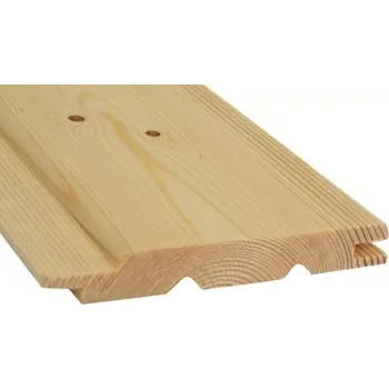 Palubka SOFTLINE saunová SMRK 14x96, délka 4200mm STP (Saunové dřevo - profil SOFLINE)