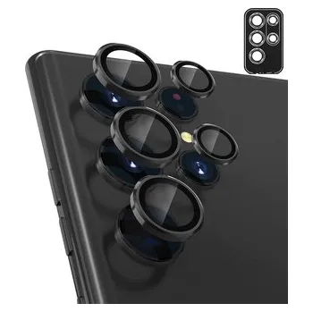 Unicorno ochranné sklo fotoparátu s aplikátorem Samsung S918 Galaxy S23 Ultra black