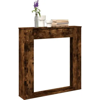 Krbová obestavba šedá sonoma 100 x 20 x 100 cm kompozitní dřevo