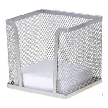 Set školních potřeb Pojemnik na karteczki srebrny