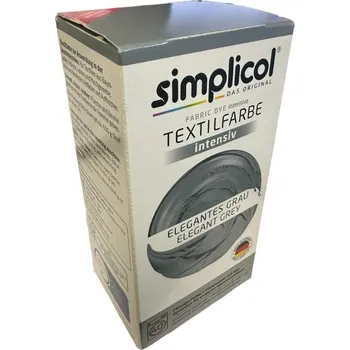 Speciální výtvarná barva Simplicol barva na textil Elegantní šedá 150ml + 400g