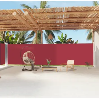 Stínicí technika Zatahovací boční markýza modrá 200 x 1 200 cm