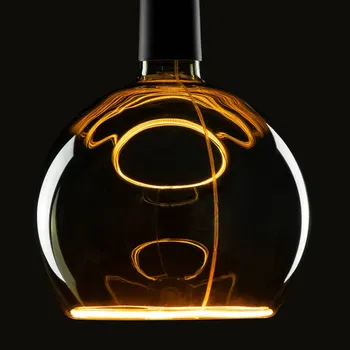 Žárovka SLV - BIG WHITE LED plovoucí glóbus 200 LED žárovka, kouřově černá, E27, PHASE, 6W, 1900K - BIG WHITE (SLV) LA 1008164