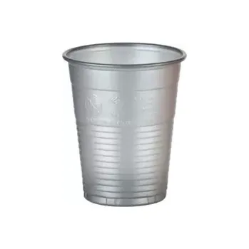 Jednorázové nádobí ORBIS Kelímky stříbrné 180 ml 1000ks
