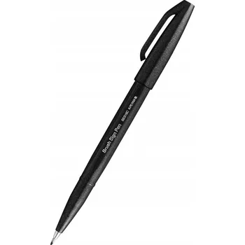 Pentel Štětcový fix pro kaligrafii Brush Sign Pen černý
