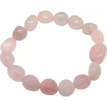 Náramek Růženínový náramek nepravidelné tvary větší