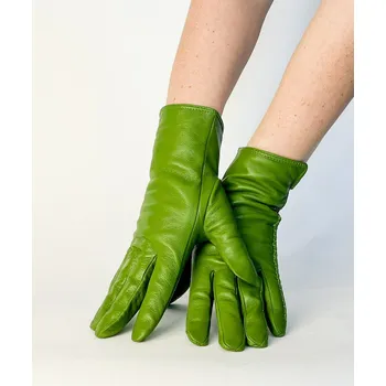 Rukavice Rukavice kožené green pro dámy, VELIKOST M ( 7 )