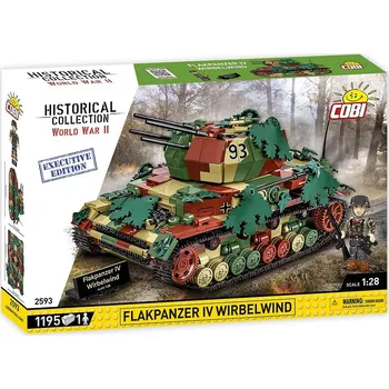 Stavebnice COBI Cobi Stavebnice WW II Flakpanzer IV Wirbelwind (1:28), Executive Edition