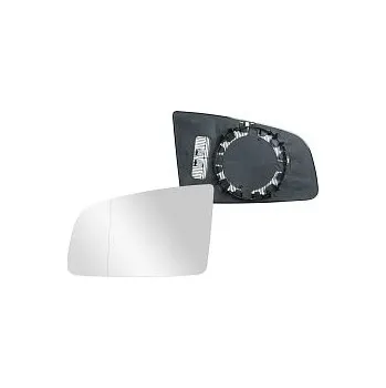 Auto zrcátko Sklo levého zpětného zrcátka OPEL OMEGA B | 1999-2003 | vyhřívané | chromové | asférické | TAIWAN |