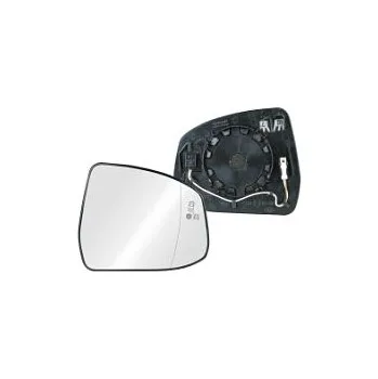 Auto zrcátko Sklo pravého zpětného zrcátka FORD FOCUS III | 2010-2014 | vyhřívané | chromové | asférické | s hlídáním mrtvého úhlu | TAIWAN |