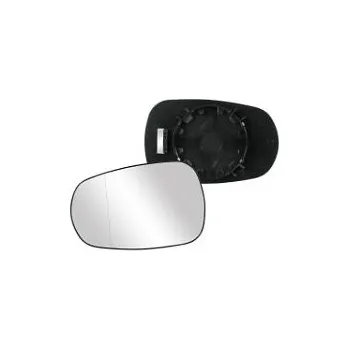 Auto zrcátko Sklo zpětného zrcátka RENAULT CLIO I | 1990-1998 | nevyhřívané | chromové | asférické | VIEW MAX |