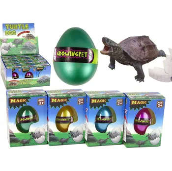 Figurka LEAN Toys Násadové magické želví vejce rostoucí 6 cm.