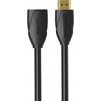 Video kabel HDMI Prodlužovací Kabel 1M VENTION VAA-B06-B100 4K 30Hz ČERNÝ