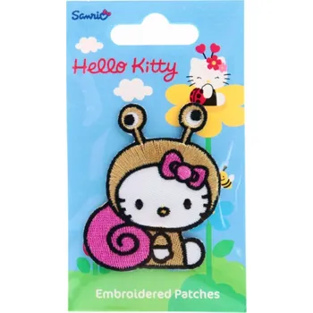 Textilní nažehlovací páska Pro Háčkování Nažehlovačka Hello Kitty šnek