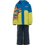 Alpine Pro AILINO MODRÁ Dětský lyžeřský set ALPINE PRO 104-110