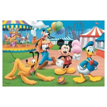 TREFL Puzzle Mickey Mouse: V zábavním parku 54 dílků