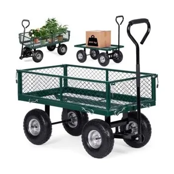 Zahradní vozík Zahradní přepravní vozík zelený 200kg