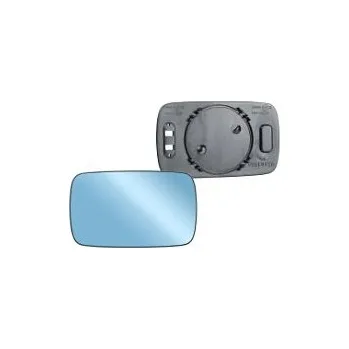 Auto zrcátko Sklo zpětného zrcátka BMW 5 (E34) | 1987-1996 | nevyhřívané | namodralé | vypouklé | VIEW MAX |